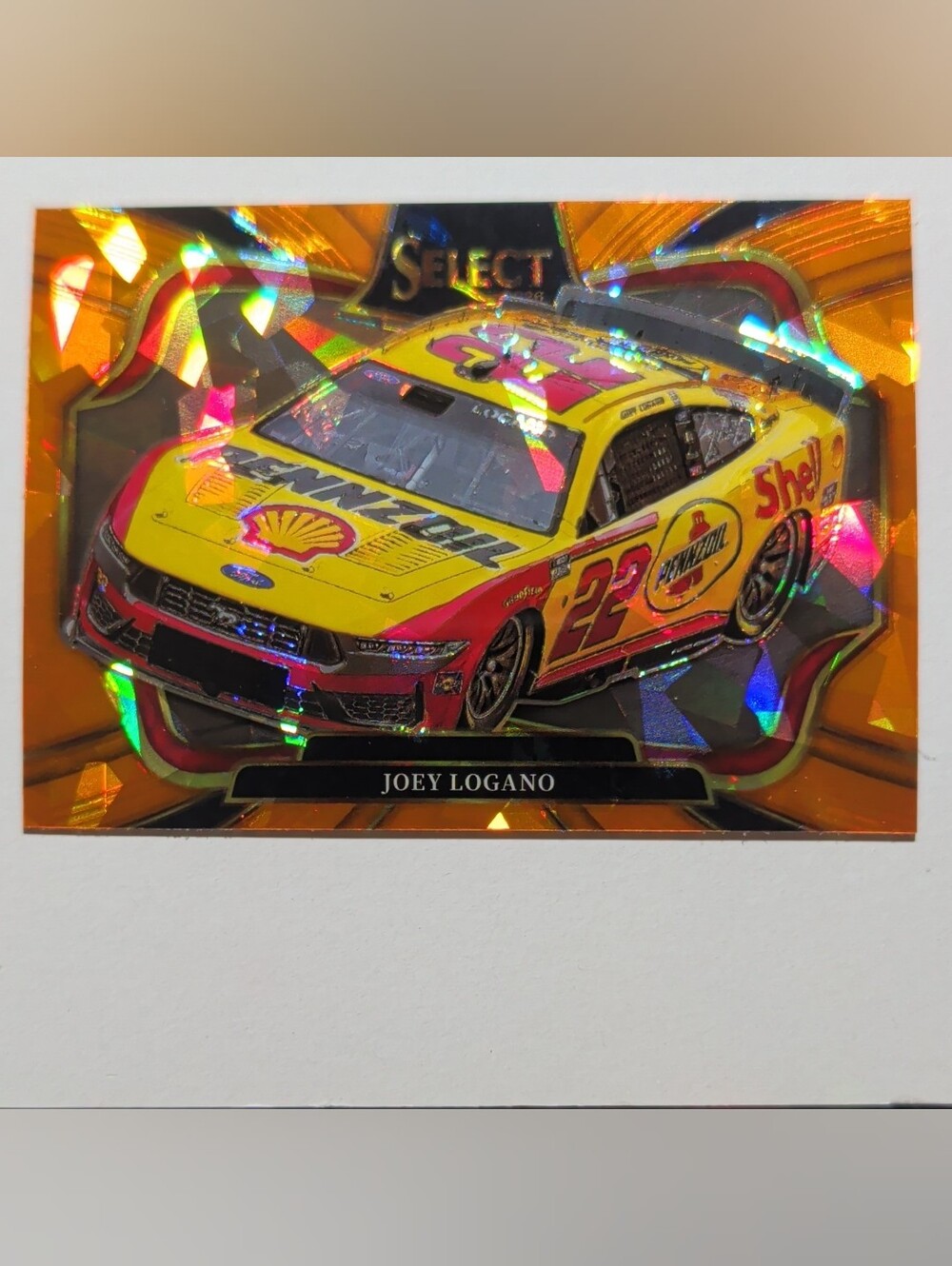 Panini 2026 Select Racing Joey Logano Pit Road Prizm #177 NASCAR